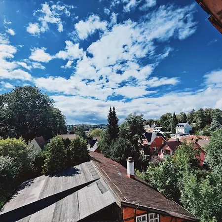 Leopold'S Apartments Mit Garten Und Vesteblick Mitten In Coburg Exterior photo